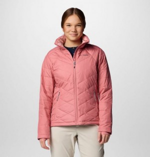 Women Columbia Heavenly™ Insulated Jackets Pink | US-RZDTIW-632