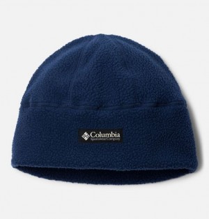 Women Columbia Helvetia™ Sherpa Beanie Navy | US-MAGQZW-314