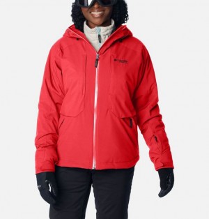 Women Columbia Highland Summit™ Waterproof Ski Jackets Red | US-BMNPJD-931