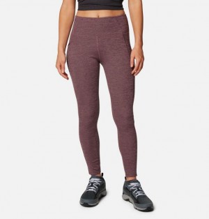 Women Columbia Hike™ II Leggings Pink | US-QDLTSK-847