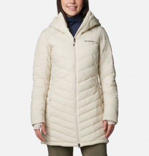 Women Columbia Joy Peak™ II Hooded Mid Insulated Jackets Dark Grey | US-PJYLQG-435