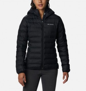 Women Columbia Lake 22™ II Hooded Down Jackets Black | US-PVIEMK-327