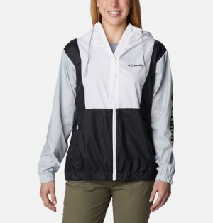 Women Columbia Lily Basin™ Colorblock Insulated Jackets White / Grey / Black | US-EWPCOB-620