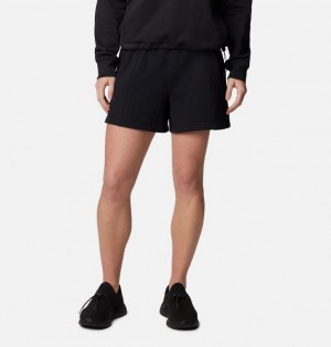 Women Columbia Lodge™ Shorts Black / Dark Grey | US-SHBAFP-275