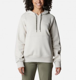 Women Columbia Marble Canyon™ Heavyweight Hoodie Dark Grey | US-OWLNVA-627