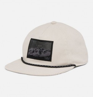 Women Columbia Packsaddle™ Corduroy Snap Back Caps Dark Grey | US-QOPBAL-017