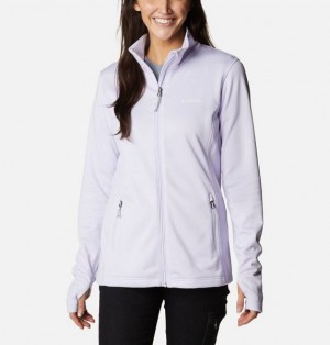 Women Columbia Park View™ Technical Fleece Jackets Purple | US-NLQZAD-526