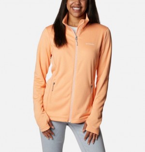 Women Columbia Park View™ Technical Fleece Jackets Coral | US-QYSNCO-958