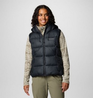 Women Columbia Pike Lake™ II Insulated Bodywarmer Puffer Jacket Black | US-UYSVZH-840