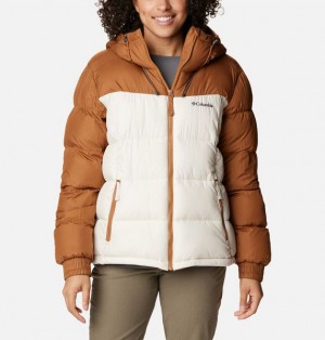 Women Columbia Pike Lake™ II Insulated Jackets Brown | US-ORSNQY-801