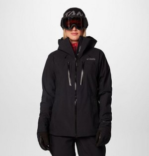 Women Columbia Platinum Peak™ II 3L Waterproof Ski Jackets Black | US-TAOUGX-650