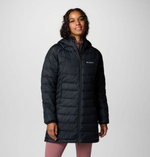 Women Columbia Powder Lite™ II Mid Insulated Jackets Black | US-SVGWTR-405