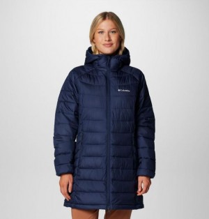 Women Columbia Powder Lite™ II Mid Insulated Jackets Navy | US-DAFUJK-024