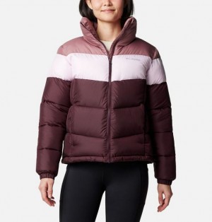 Women Columbia Puffect™ II Colourblock Puffer Jacket Pink | US-PBJWYO-975