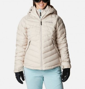 Women Columbia Roaring Fork™ II Waterproof Down Ski Jackets Dark Grey | US-KCBLQS-439