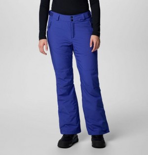 Women Columbia Shafer Canyon™ II Waterproof Ski Pants Blue | US-CLFMAH-671