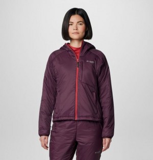 Women Columbia Silver Leaf™ II Stretch Insulated Jackets Burgundy | US-NRBZUT-094