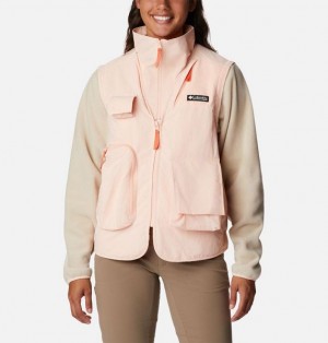 Women Columbia Skeena River™ Insulated Jackets Coral / Khaki | US-IUKGMT-269