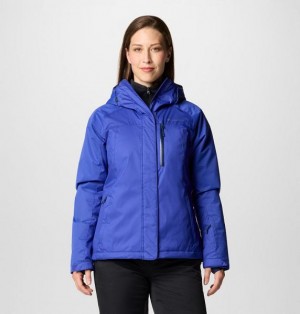 Women Columbia Snowy Summit™ Insulated Waterproof Ski Jackets Blue / Blue | US-OCJEUH-482