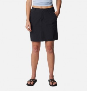 Women Columbia Summit Valley™ Hiking Skorts Black | US-OWJNKT-758