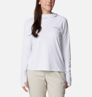 Women Columbia Summit Valley™ Technical Hoodie White | US-XDYJRE-105