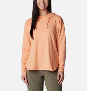 Women Columbia Sun Trek™ Hoodie Apricot | US-EKQGPI-620