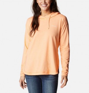 Women Columbia Sun Trek™ Hoodie Coral | US-CTLZFK-052