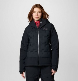 Women Columbia Wildcard™ IV Waterproof Down Ski Jackets Black | US-HTIRPG-163