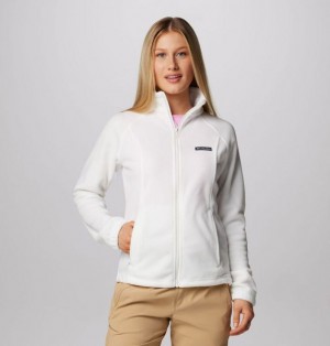 Women Columbia WoBenton Springs™ Full Zip Fleece Jackets Light Blue | US-MOWUJN-190