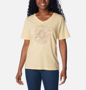 Women Columbia WoBluebird Day™ Casual Graphic T-Shirt Flower | US-XZEDVG-348