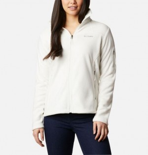 Women Columbia WoFast Trek™ II Fleece Jackets Light Blue | US-QGLKVE-184