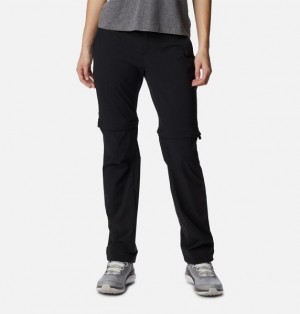 Women Columbia WoSaturday Trail™ Convertible Hiking Pants Black | US-VIOZRL-037