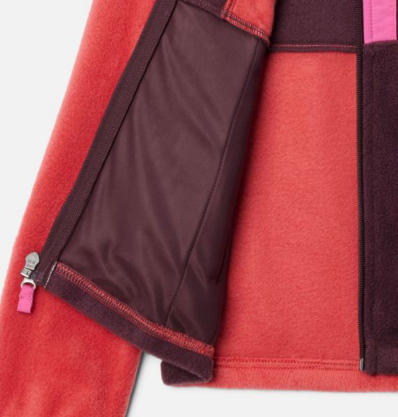 Kids' Columbia Back Bowl™ II Fleece Jackets Pink | US-MFCHKB-638