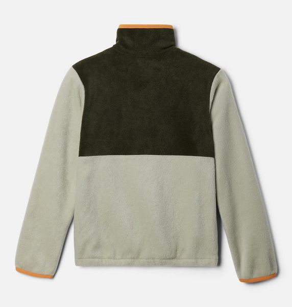 Kids' Columbia Back Bowl™ II Fleece Jackets Grey / Green | US-YNAOCD-726