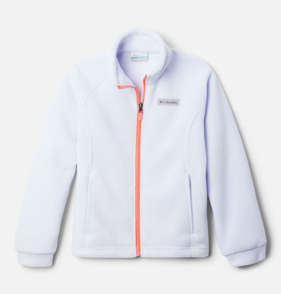 Kids\' Columbia Benton Springs™ Fleece Jackets White | US-LVNAWB-102