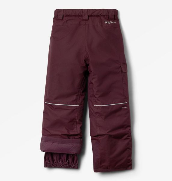 Kids' Columbia Bugaboo™ III Waterproof Ski Pants Burgundy | US-BCWAXE-435