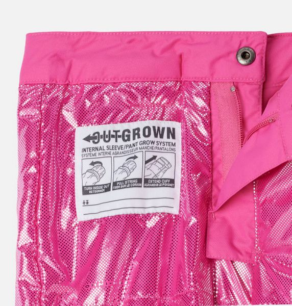 Kids' Columbia Bugaboo™ III Waterproof Ski Pants Pink | US-KZADTY-347