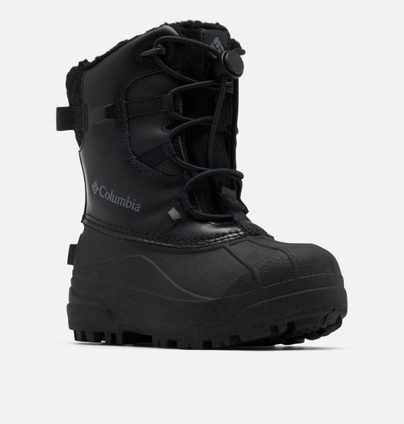 Kids' Columbia Bugaboot™ Celsius II Snow Boots Black / Deep Grey | US-ZNVXUY-305