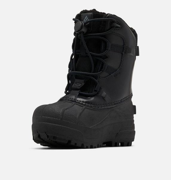 Kids' Columbia Bugaboot™ Celsius II Snow Boots Black / Deep Grey | US-ZNVXUY-305