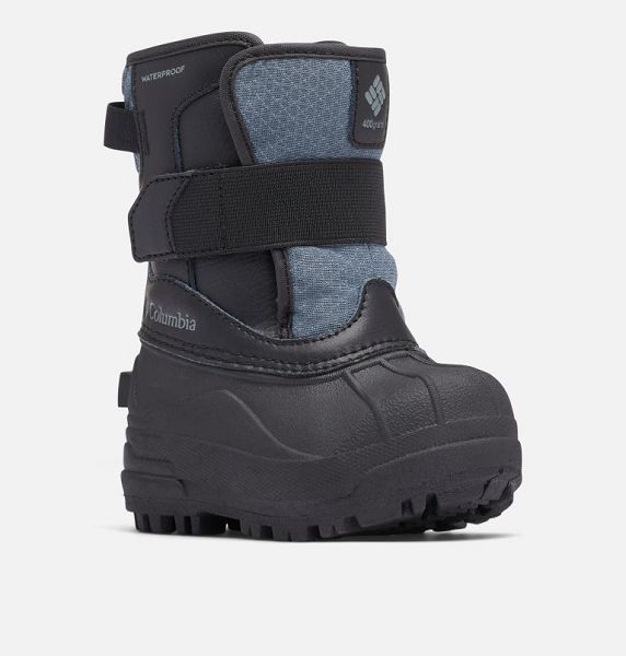 Kids' Columbia Bugaboot™ Celsius Waterproof Snow Boots Black / Deep Grey | US-UOZDBE-693