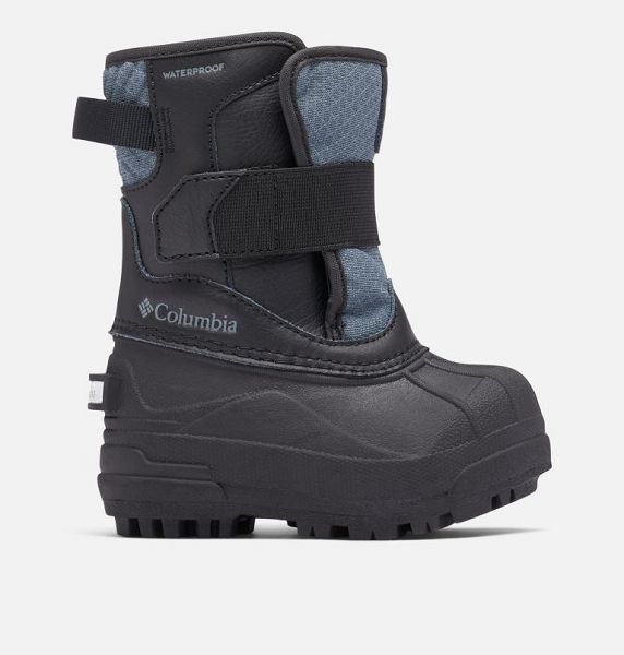 Kids\' Columbia Bugaboot™ Celsius Waterproof Snow Boots Black / Deep Grey | US-UOZDBE-693