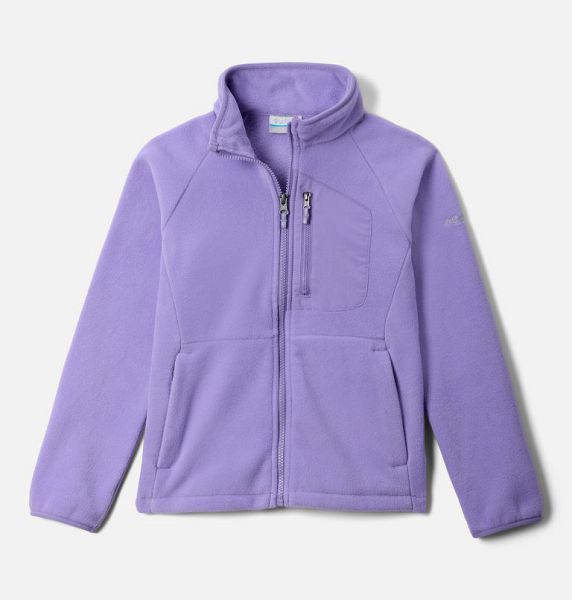 Kids\' Columbia Fast Trek™ IV Fleece Jackets Purple | US-JFPSQU-643