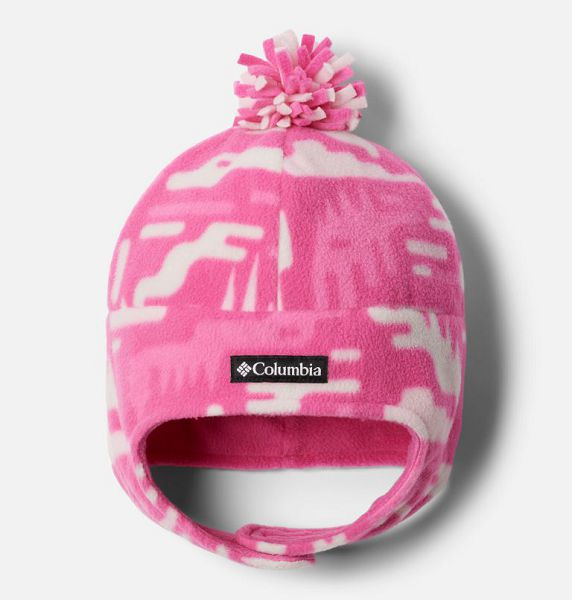 Kids\' Columbia Frosty Trail™ II Earflap Beanie Pink | US-RCYUQA-164