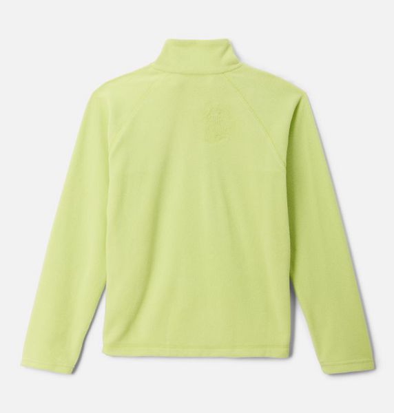 Kids' Columbia Glacial™ Fleece Quarter Zip Pullover Yellow | US-JODPEW-931