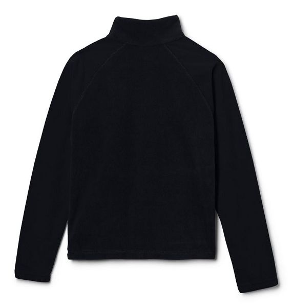 Kids' Columbia Glacial™ Fleece Quarter Zip Pullover Black | US-SXBACT-310