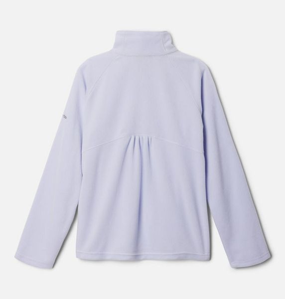 Kids' Columbia Glacial™ Fleece Quarter Zip Pullover Purple | US-KEWIVX-671