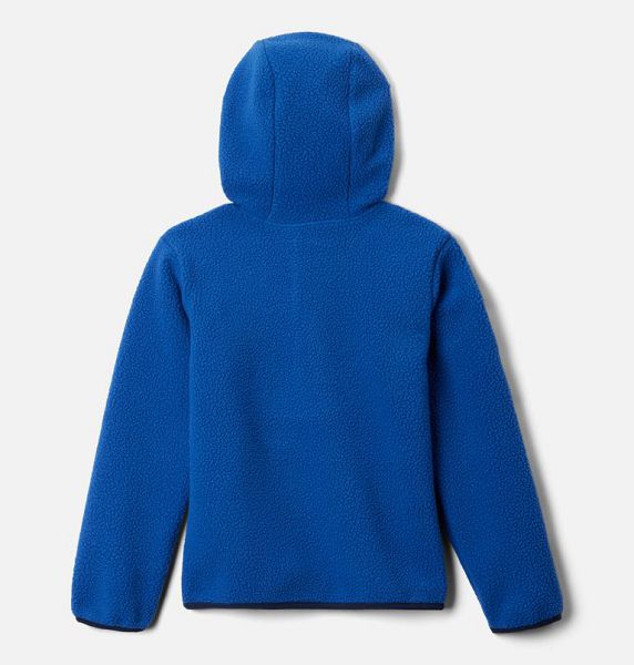 Kids' Columbia Helvetia™ Sherpa Fleece Hoodie Blue | US-WKDECM-718