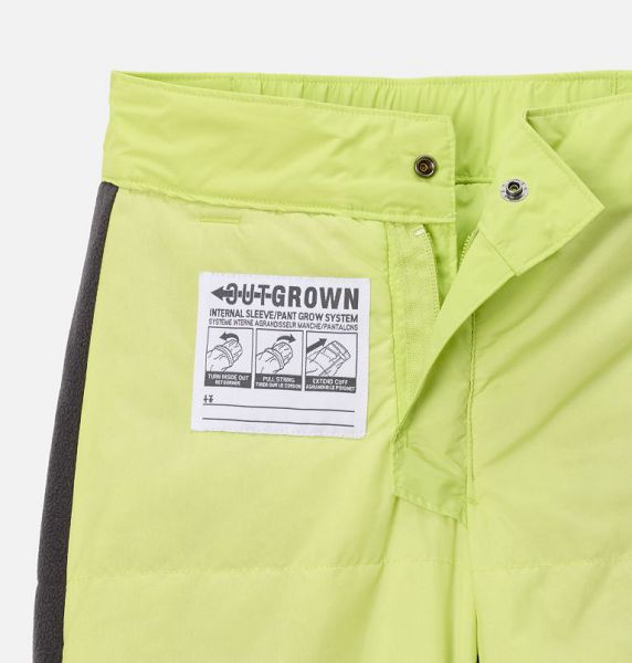 Kids' Columbia Ice Slope™ III Ski Pants Yellow | US-OHCBPT-364