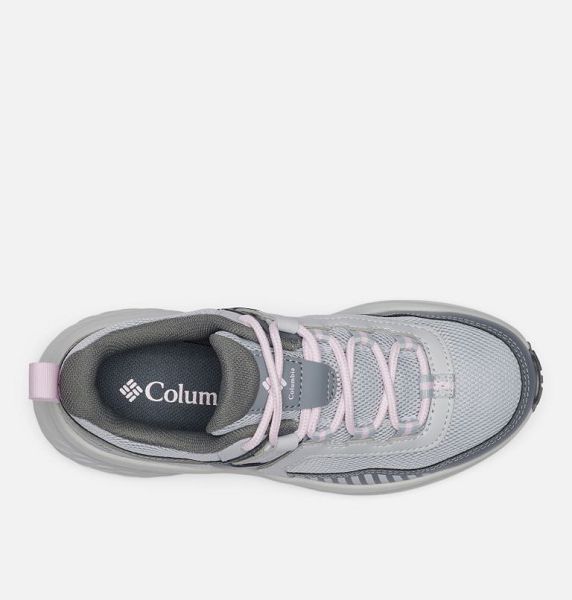 Kids' Columbia Konos™ Low Hiking Shoes Grey / Pink | US-EBIRMH-634