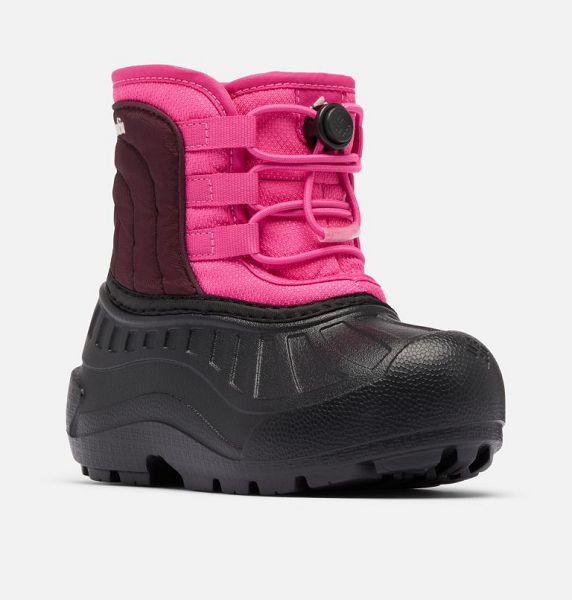 Kids' Columbia Powderbug™ Snowlite™ Lace Snow Boots Pink | US-DESHOG-593